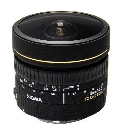 Sigma For Canon 8mm F/3.5 EX DG Circular Fisheye